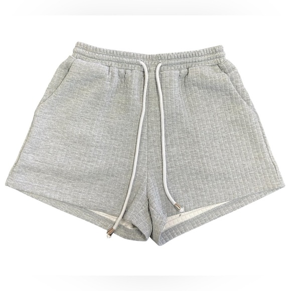 Princess Polly Pants - Princess Polly Gray Luna Athletic Shorts Size 4